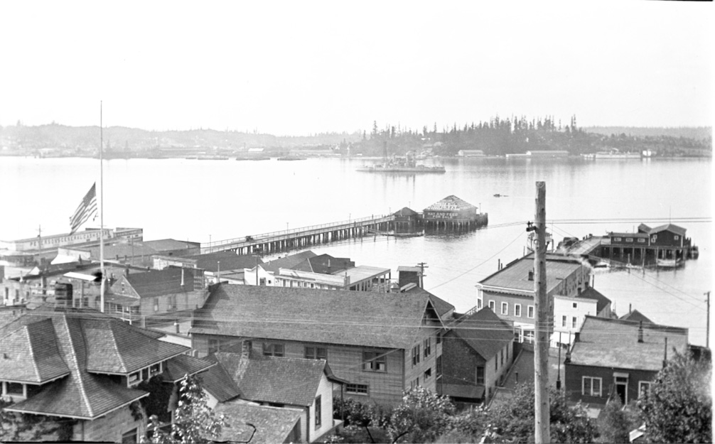 Central Wharf On The Right, Frederick Street Dock On The Left